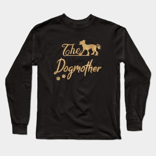 Chinese Crested Dogmother, Dog mom Long Sleeve T-Shirt